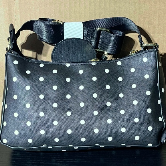 Disney's Minnie Mouse Crossbody Bag With Detachable Coin Pouch - Picture 8 of 8